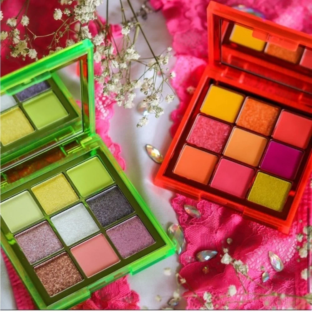 Hudson Neon Obsessions Green Palette 🎨 Eyeshadow Retired Hard to Find